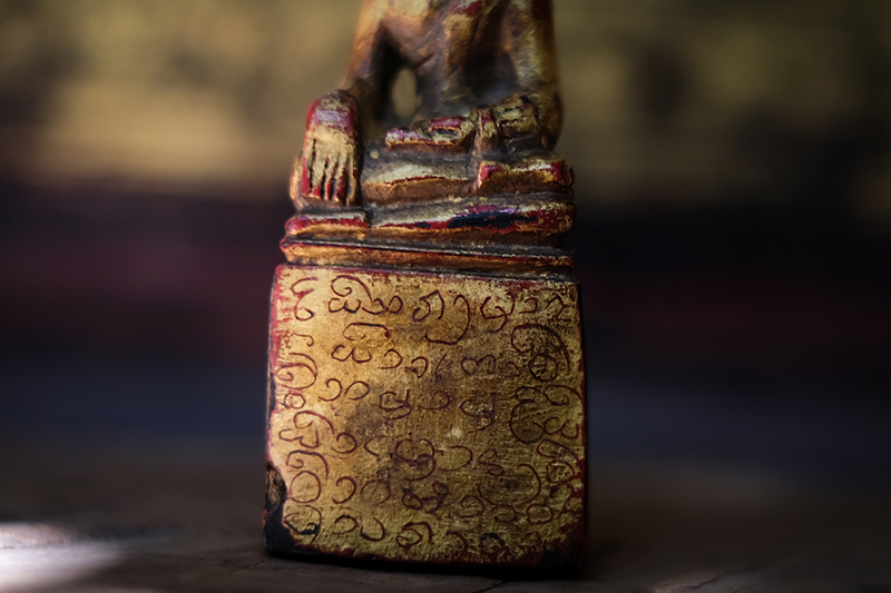 Extremely Rare 19C Thai Lanna Buddha # A052